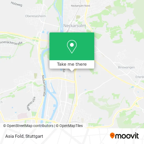 Карта Asia Fold