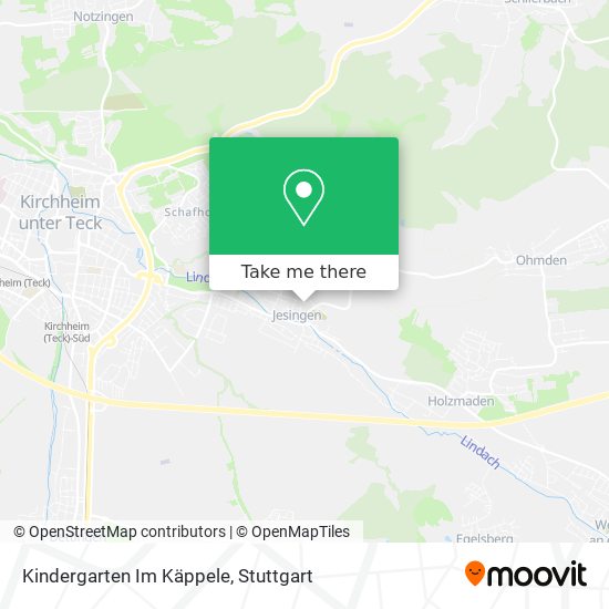 Kindergarten Im Käppele map