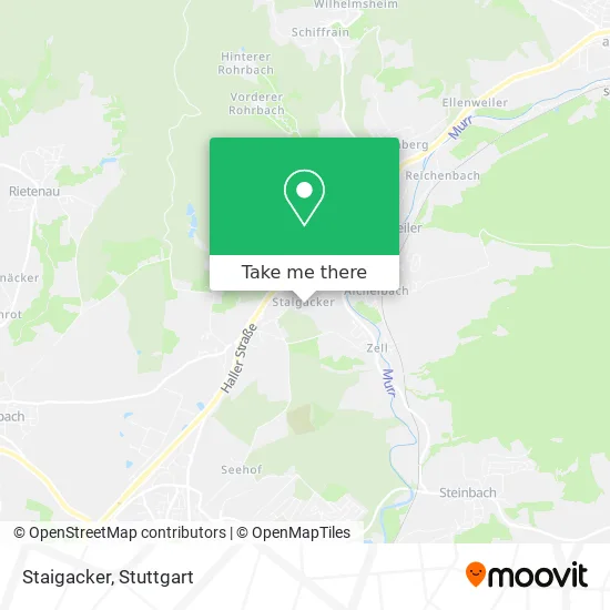 Карта Staigacker