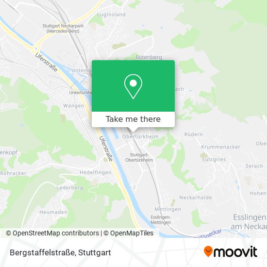 Bergstaffelstraße map