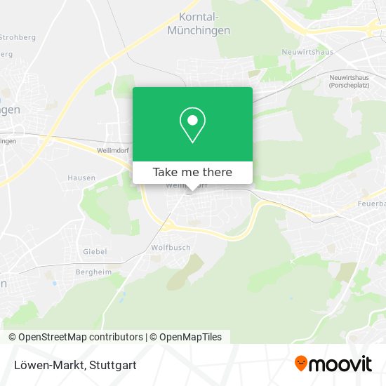 Löwen-Markt map