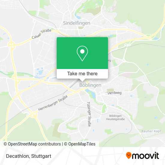 Decathlon map