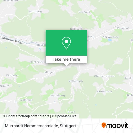 Murrhardt Hammerschmiede map
