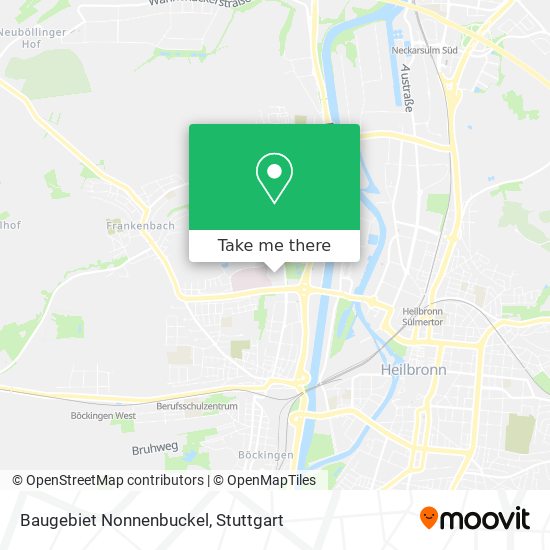 Baugebiet Nonnenbuckel map