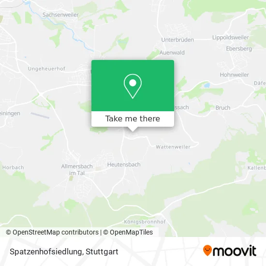 Карта Spatzenhofsiedlung