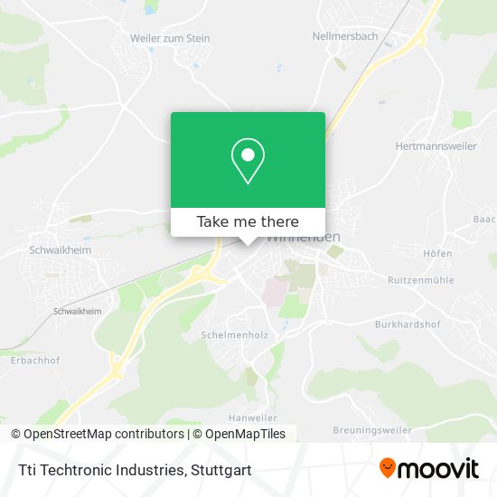 Tti Techtronic Industries map