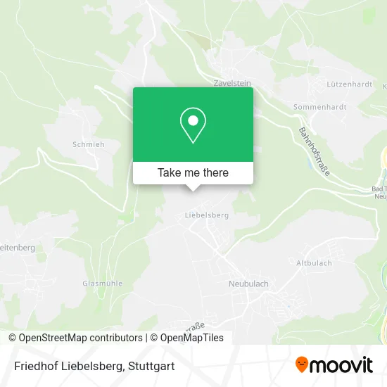 Карта Friedhof Liebelsberg