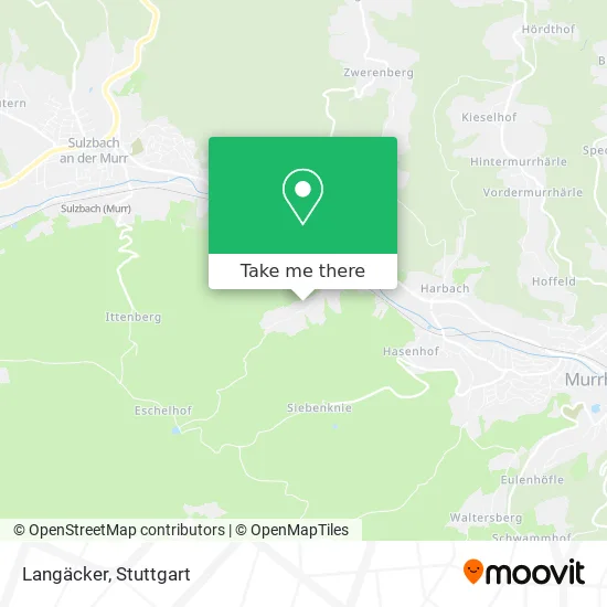 Карта Langäcker