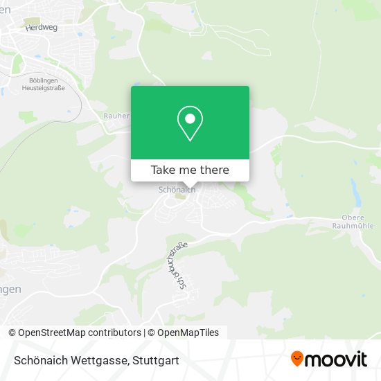 Schönaich Wettgasse map