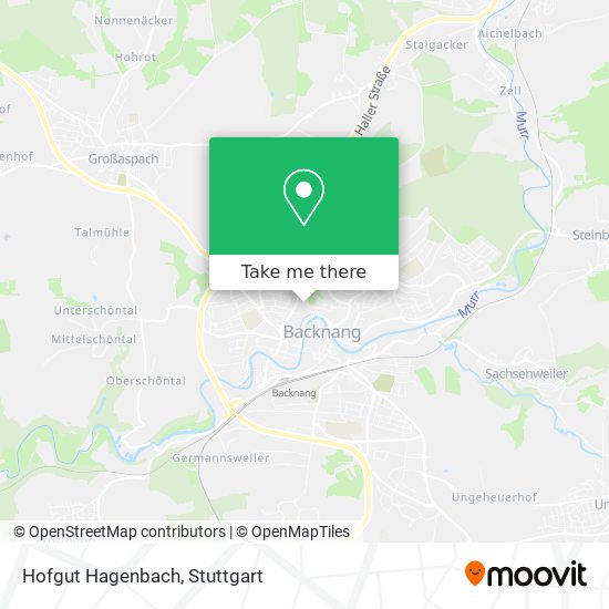 Hofgut Hagenbach map