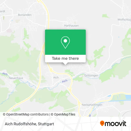 Карта Aich Rudolfshöhe
