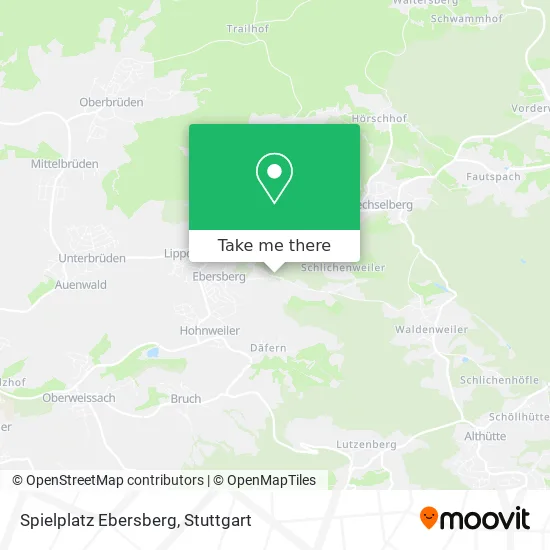 Карта Spielplatz Ebersberg