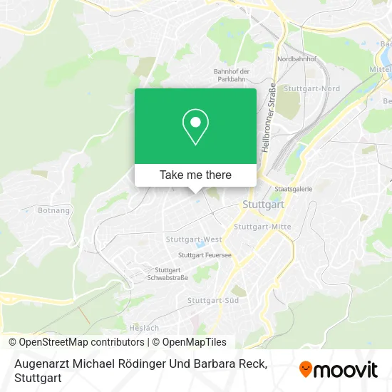 Карта Augenarzt Michael Rödinger Und Barbara Reck
