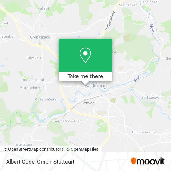 Albert Gogel Gmbh map