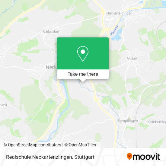 Realschule Neckartenzlingen map