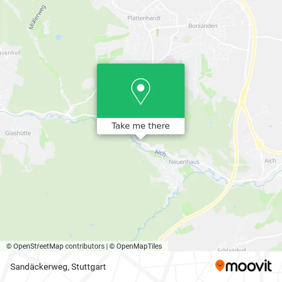Карта Sandäckerweg
