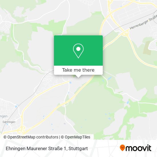 Ehningen Maurener Straße 1 map