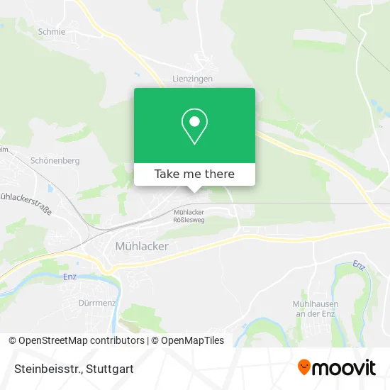 Карта Steinbeisstr.