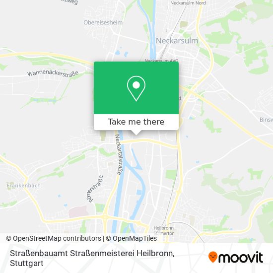 Straßenbauamt Straßenmeisterei Heilbronn map