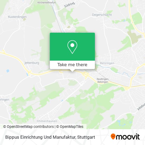 Bippus Einrichtung Und Manufaktur map
