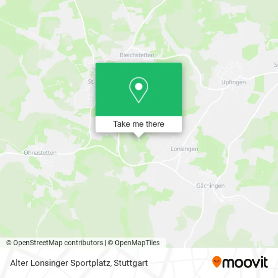Карта Alter Lonsinger Sportplatz