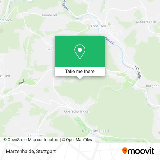 Карта Märzenhalde