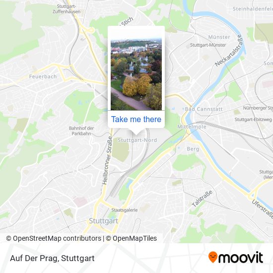 Auf Der Prag map