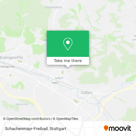 Карта Schachenmayr-Freibad