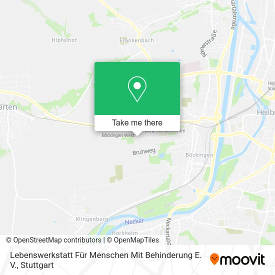 Карта Lebenswerkstatt Für Menschen Mit Behinderung E. V.