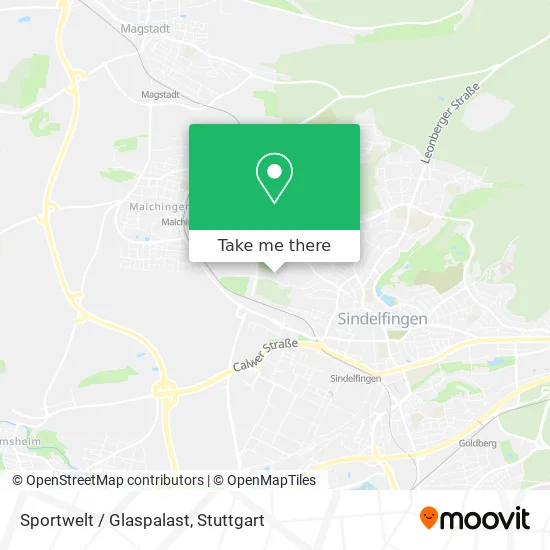 Карта Sportwelt / Glaspalast