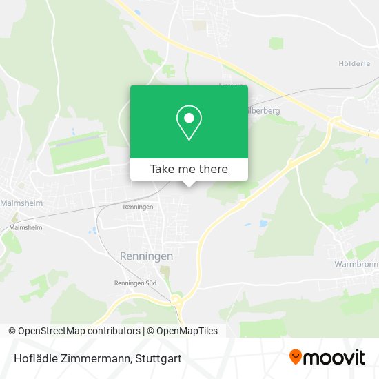 Hoflädle Zimmermann map