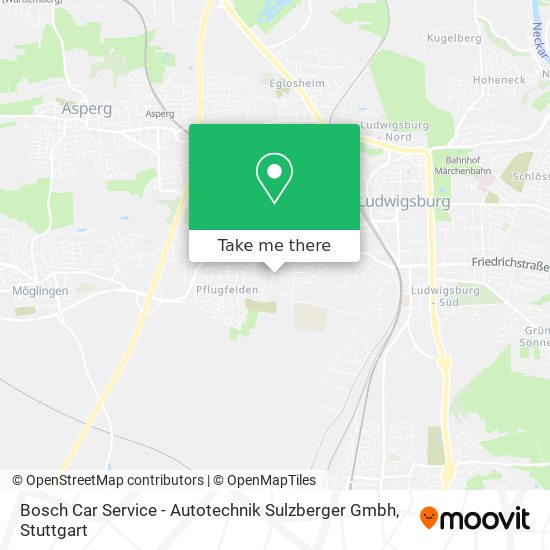 Bosch Car Service - Autotechnik Sulzberger Gmbh map