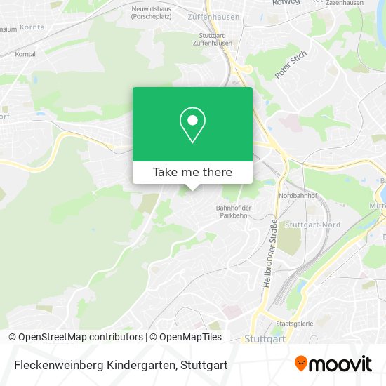 Fleckenweinberg Kindergarten map