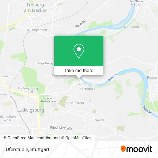 Карта Uferstüble