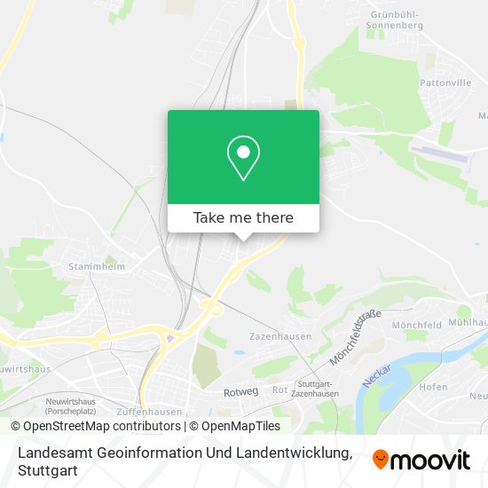 Landesamt Geoinformation Und Landentwicklung map