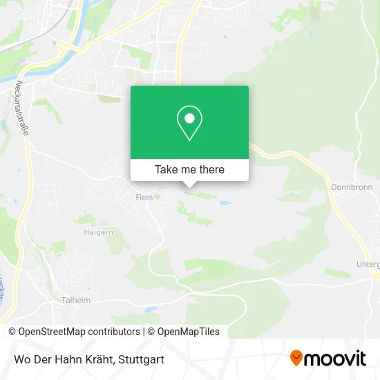 Карта Wo Der Hahn Kräht