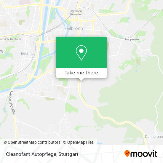 Cleanofant Autopflege map