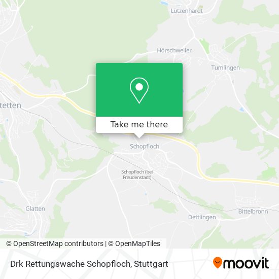 Drk Rettungswache Schopfloch map