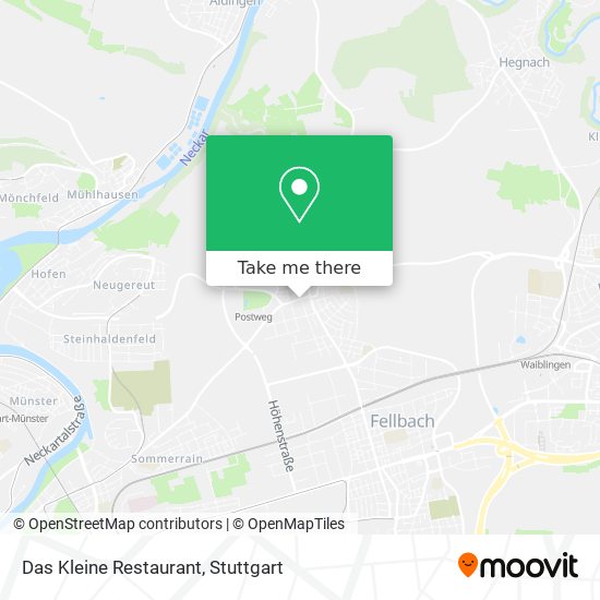 Das Kleine Restaurant map