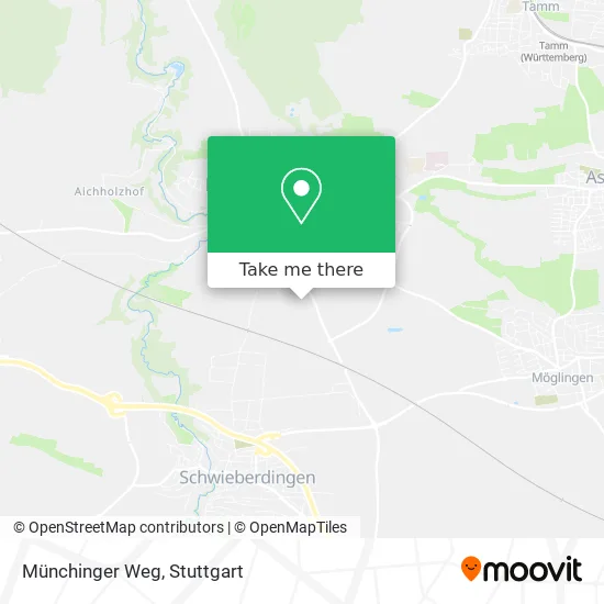 Карта Münchinger Weg