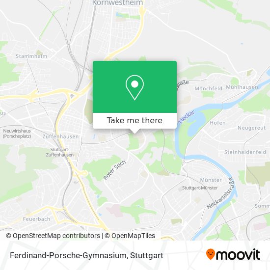 Ferdinand-Porsche-Gymnasium map