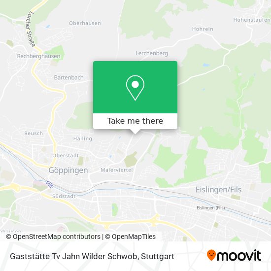 Gaststätte Tv Jahn Wilder Schwob map