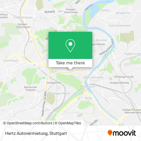 Карта Hertz Autovermietung