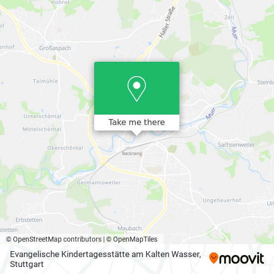 Evangelische Kindertagesstätte am Kalten Wasser map