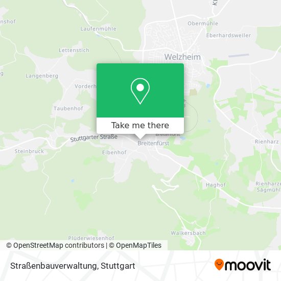 Straßenbauverwaltung map