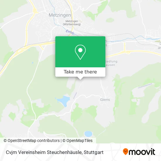 Карта Cvjm Vereinsheim Steuchenhäusle