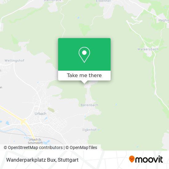 Карта Wanderparkplatz Bux