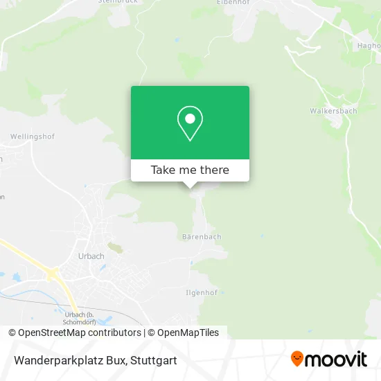 Карта Wanderparkplatz Bux