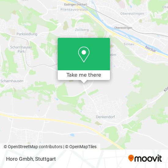 Horo Gmbh map