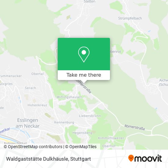 Waldgaststätte Dulkhäusle map